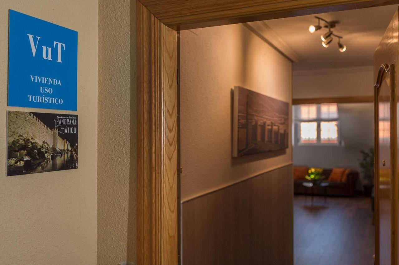 Apartamento Panorama Ático Ávila Exterior foto